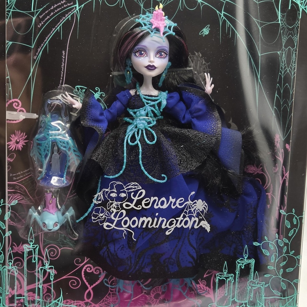 NEW Monster High Designer Series LENORE LOOMINGTON Doll With Mattel Shipper Box - Picture 2 of 16